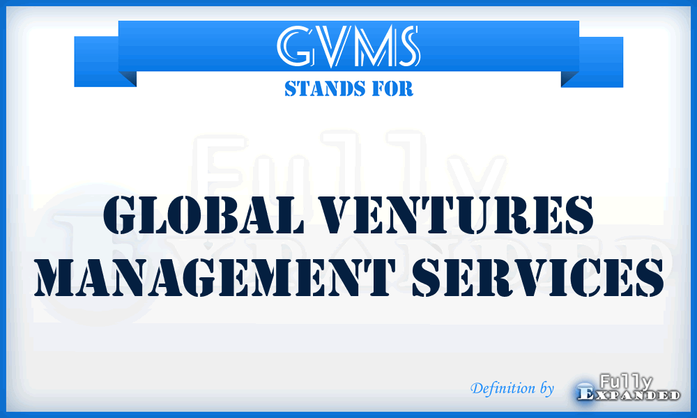 GVMS - Global Ventures Management Services