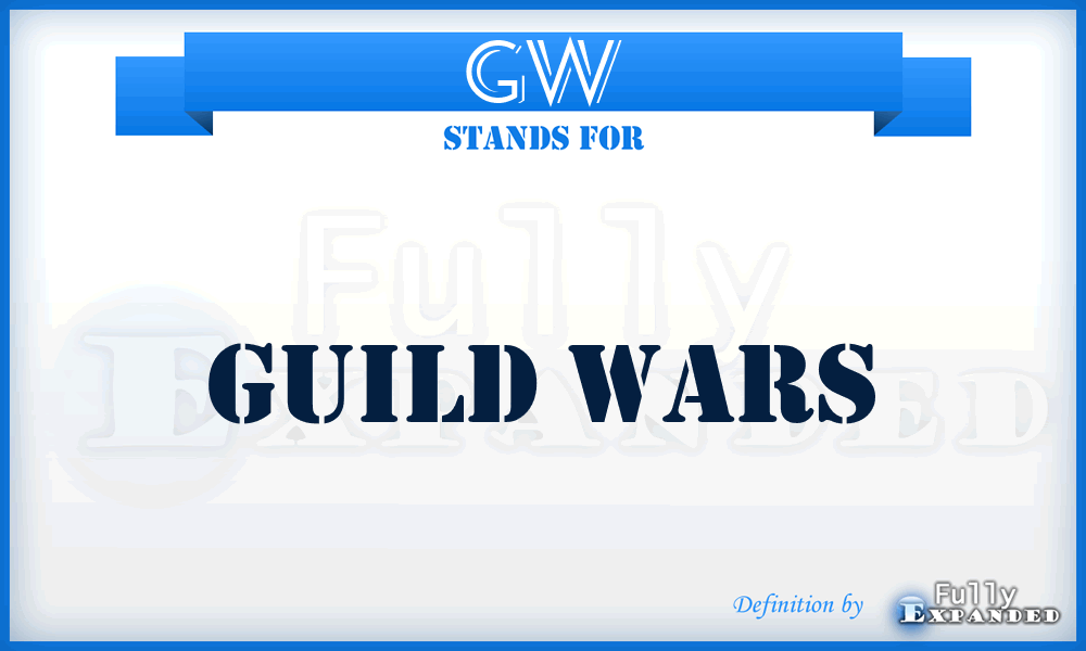 GW - Guild Wars
