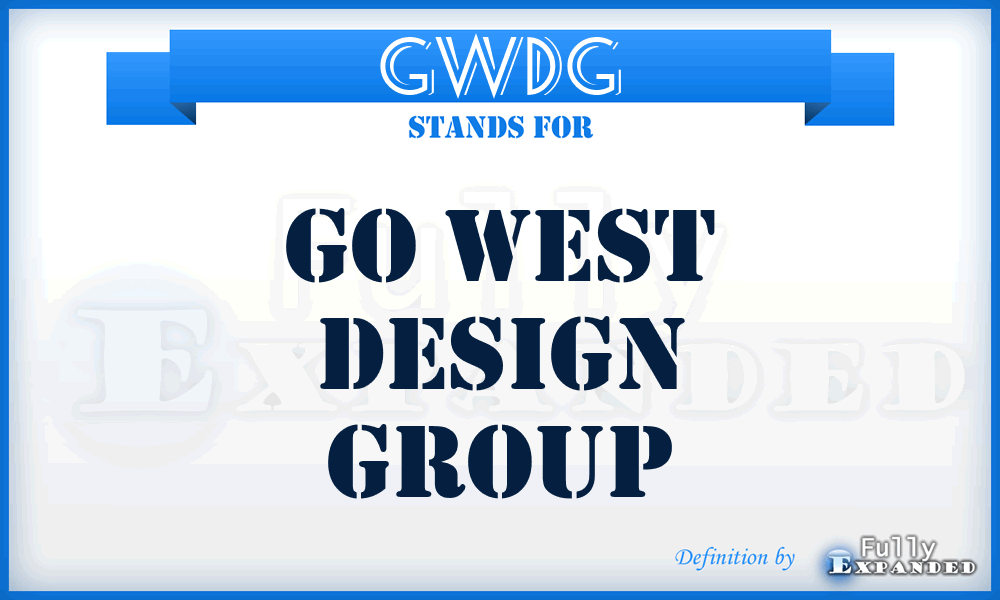 GWDG - Go West Design Group