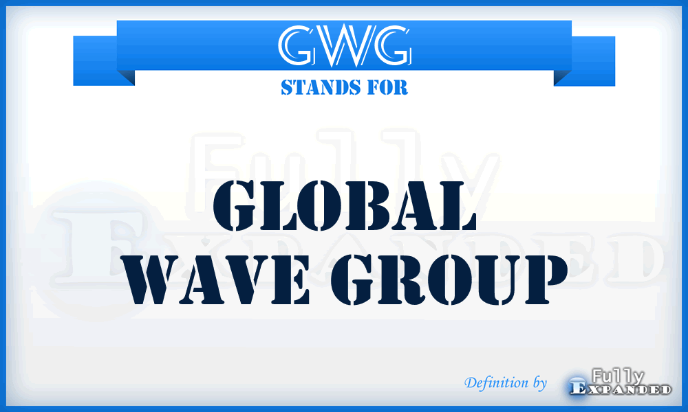 GWG - Global Wave Group