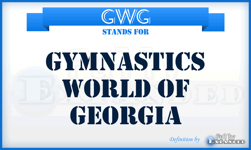 GWG - Gymnastics World of Georgia