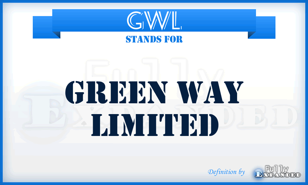 GWL - Green Way Limited