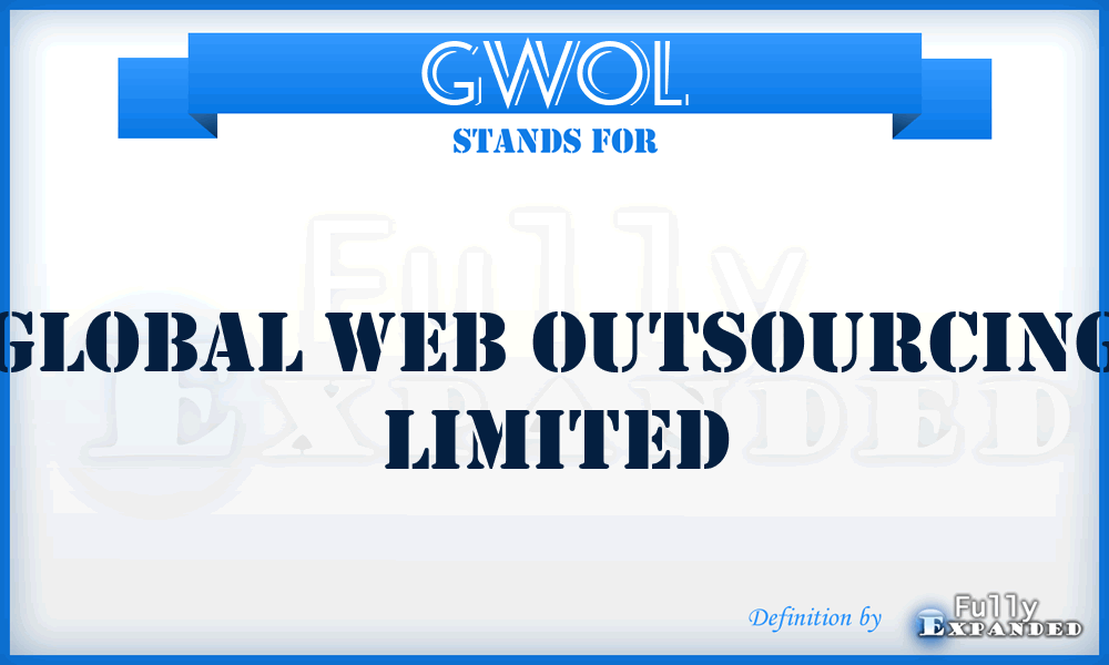 GWOL - Global Web Outsourcing Limited