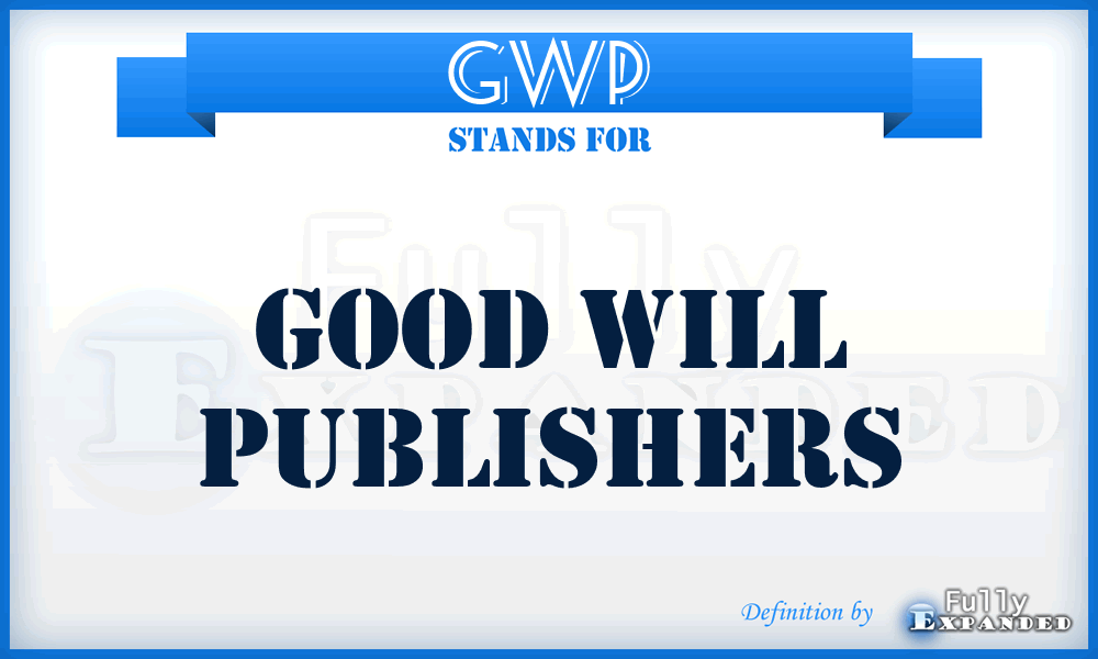 GWP - Good Will Publishers