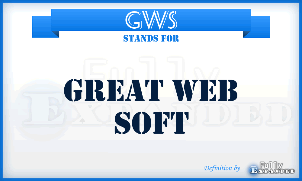 GWS - Great Web Soft