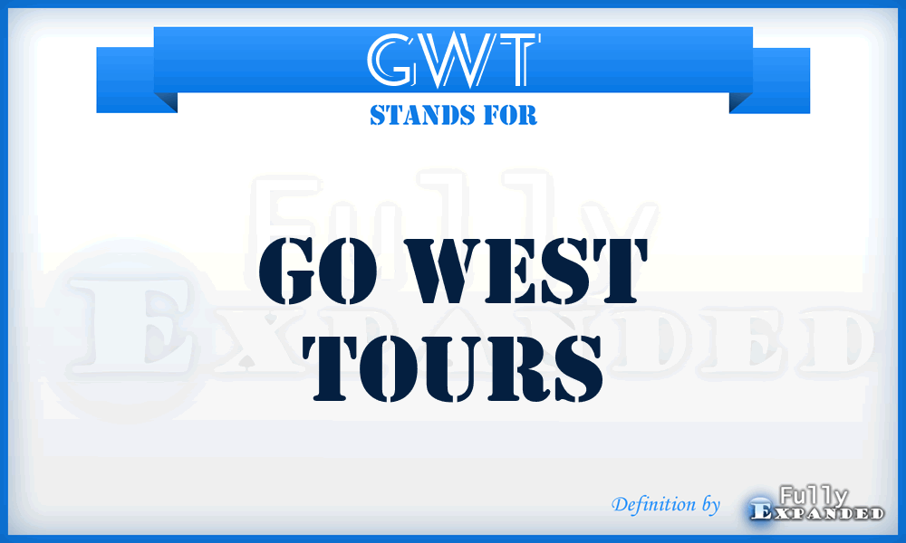 GWT - Go West Tours