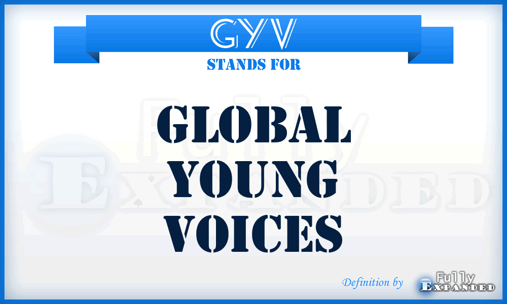 GYV - Global Young Voices
