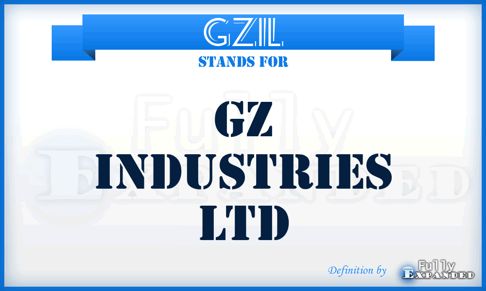 GZIL - GZ Industries Ltd