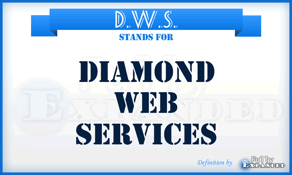 D.W.S. - Diamond Web Services