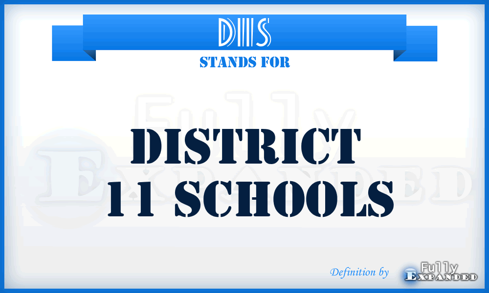 D11S - District 11 Schools