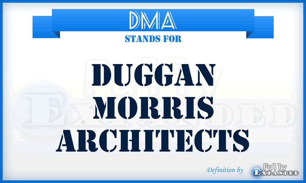 DMA - Duggan Morris Architects