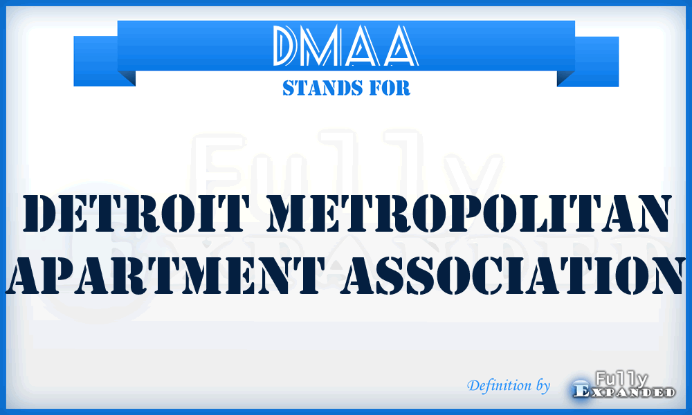 DMAA - Detroit Metropolitan Apartment Association