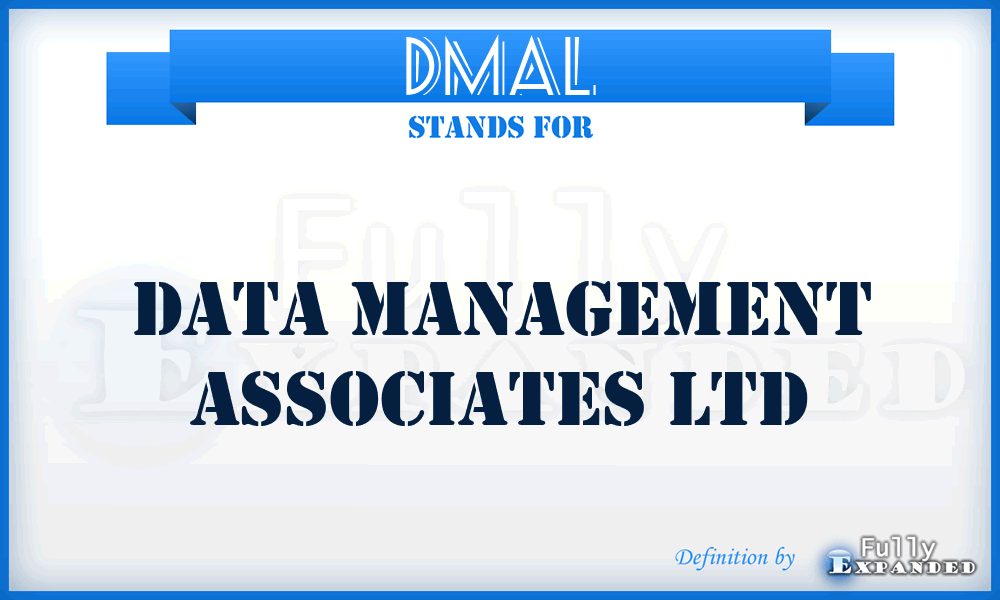 DMAL - Data Management Associates Ltd