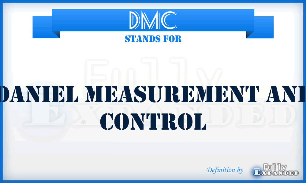 DMC - Daniel Measurement and Control