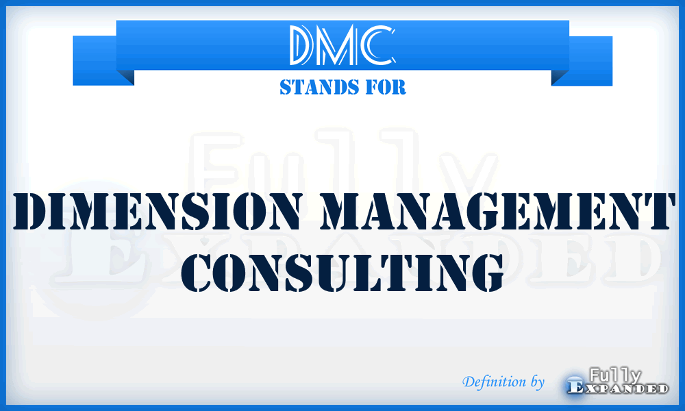 DMC - Dimension Management Consulting