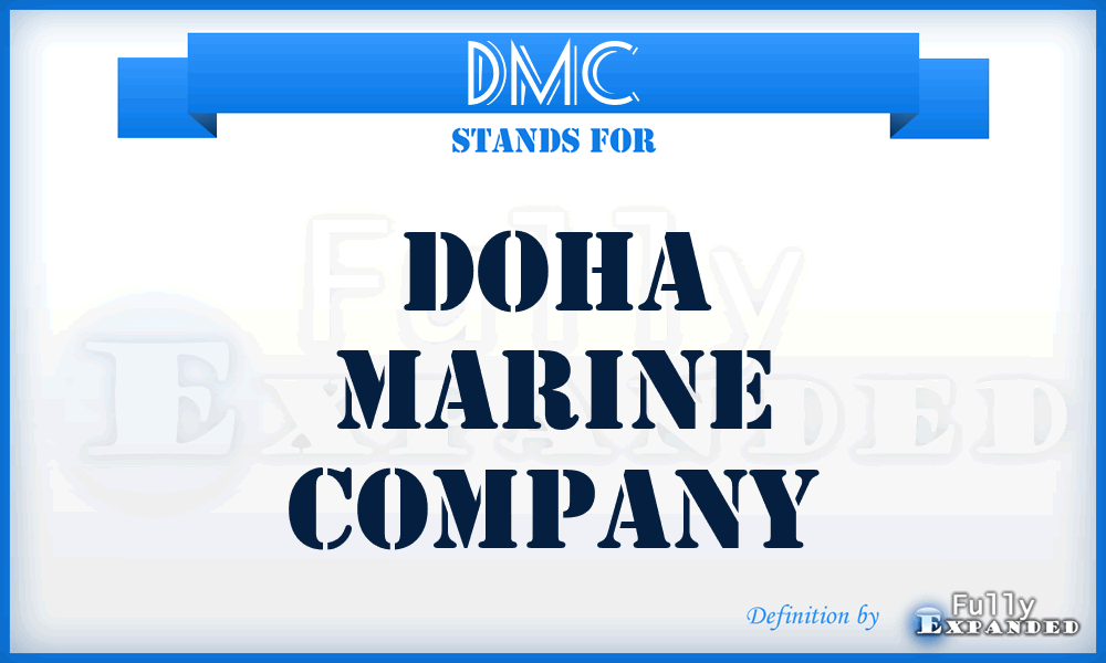 DMC - Doha Marine Company