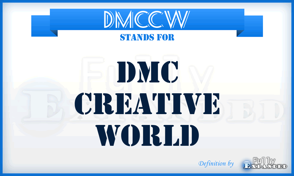 DMCCW - DMC Creative World
