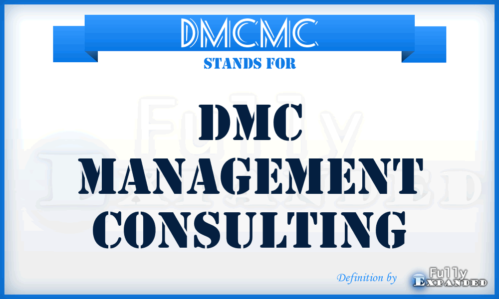 DMCMC - DMC Management Consulting
