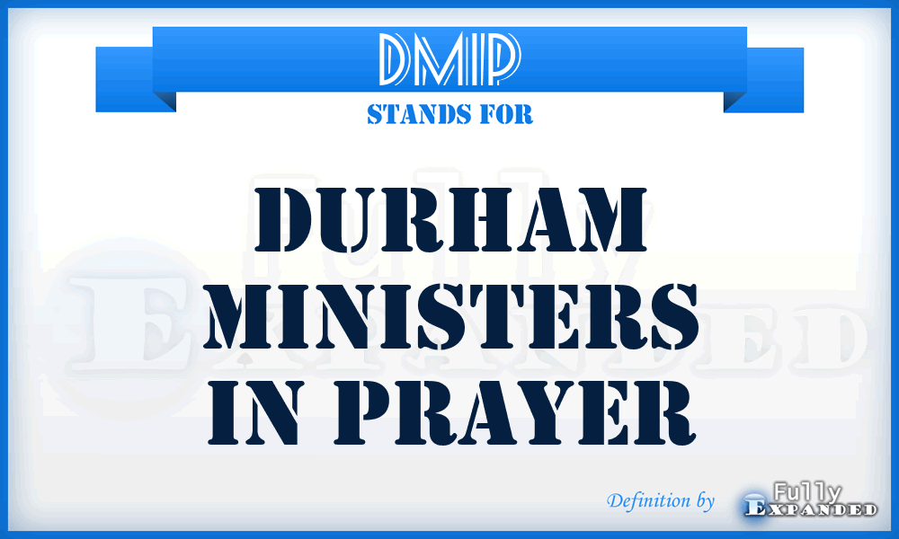 DMIP - Durham Ministers In Prayer