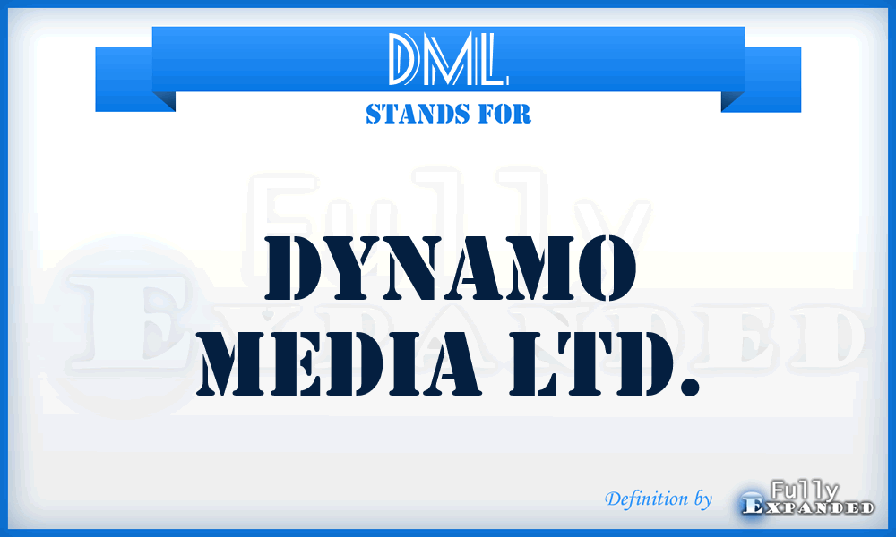 DML - Dynamo Media Ltd.
