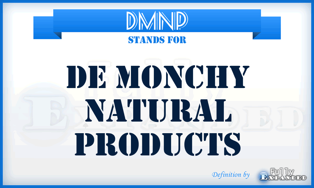DMNP - De Monchy Natural Products
