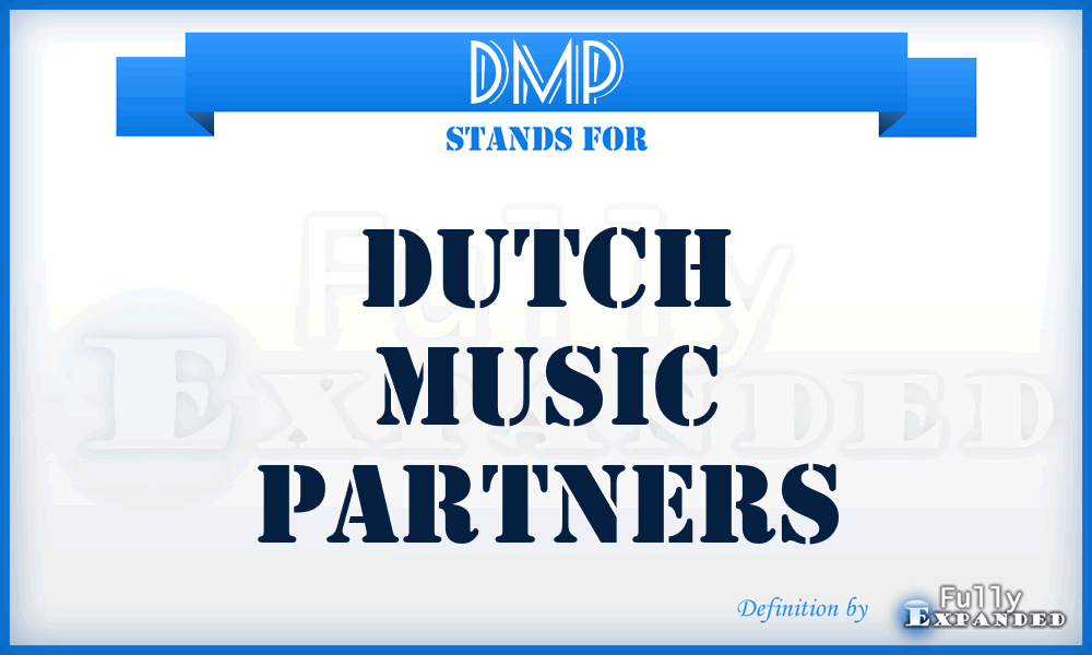 DMP - Dutch Music Partners