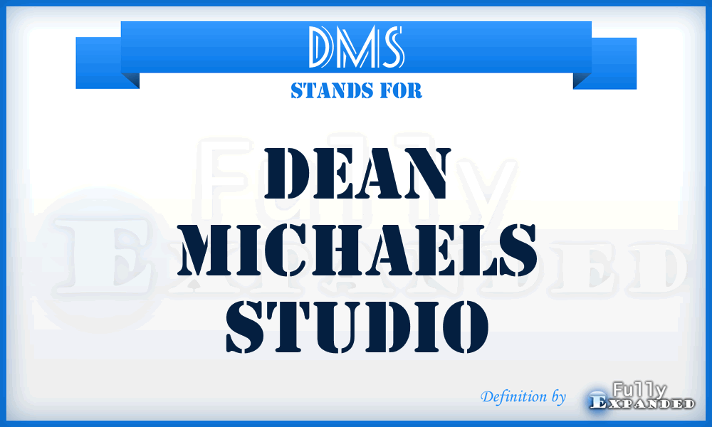 DMS - Dean Michaels Studio