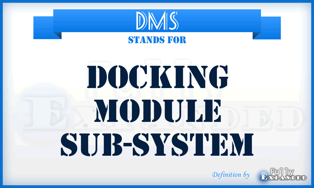 DMS - Docking Module Sub-system