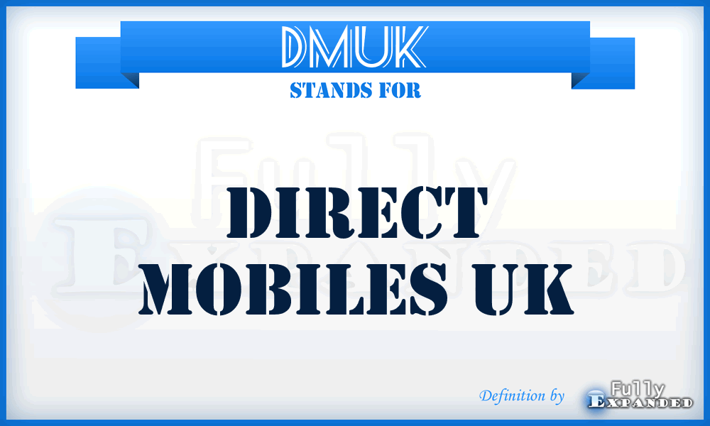 DMUK - Direct Mobiles UK