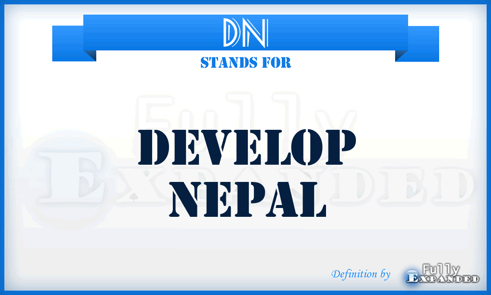 DN - Develop Nepal