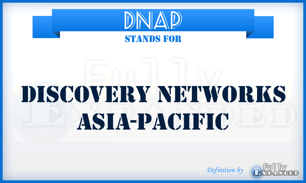 DNAP - Discovery Networks Asia-Pacific