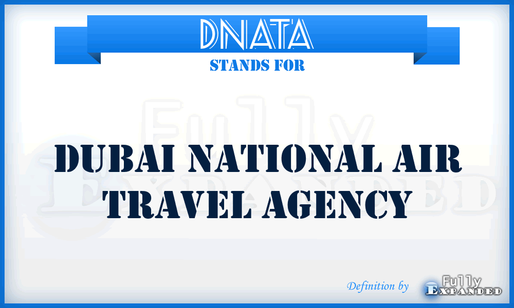 DNATA - Dubai National Air Travel Agency