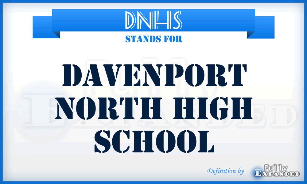 DNHS - Davenport North High School