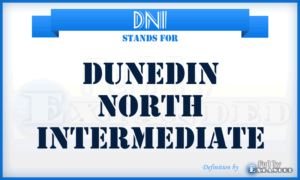 DNI - Dunedin North Intermediate