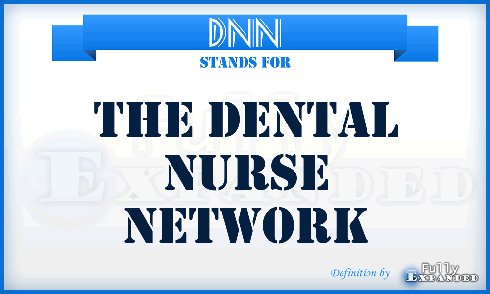 DNN - The Dental Nurse Network