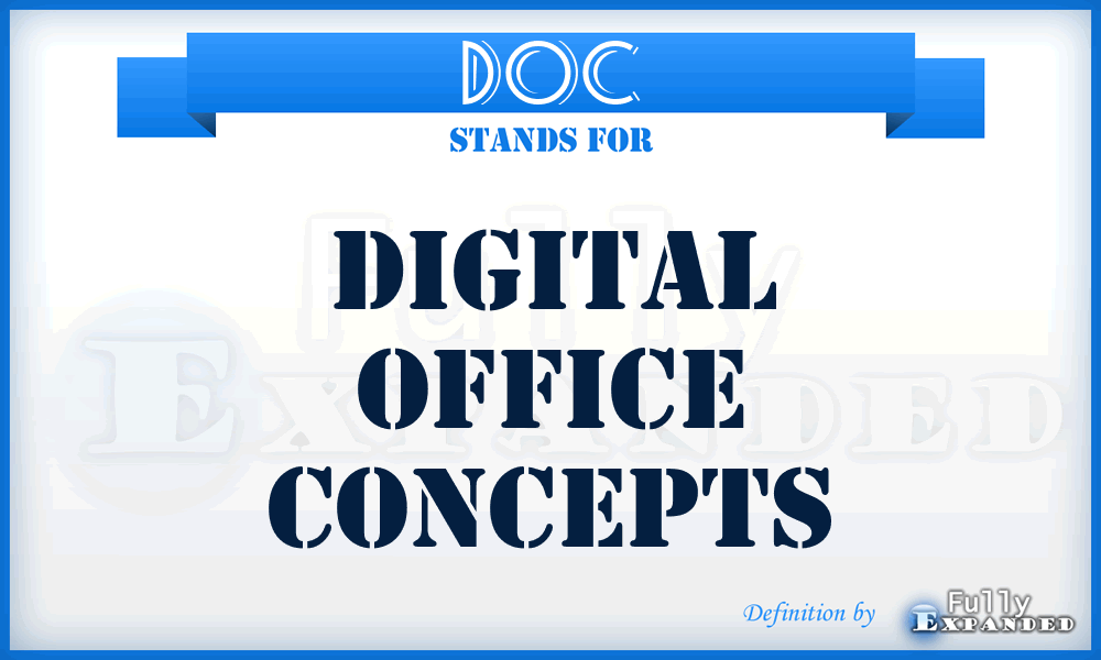 DOC - Digital Office Concepts