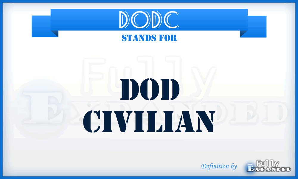 DODC - DOD Civilian