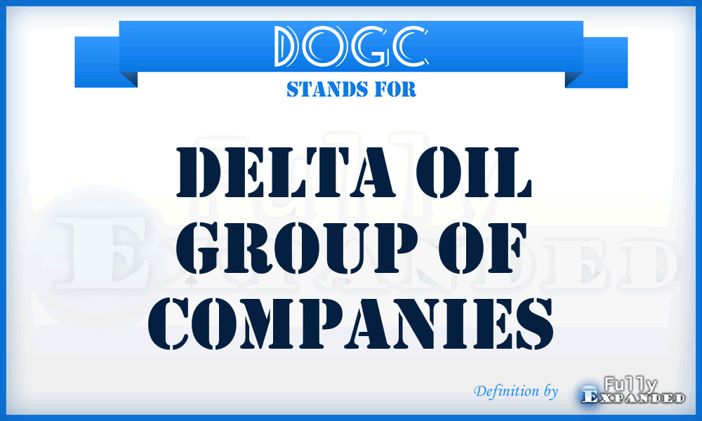 DOGC - Delta Oil Group of Companies