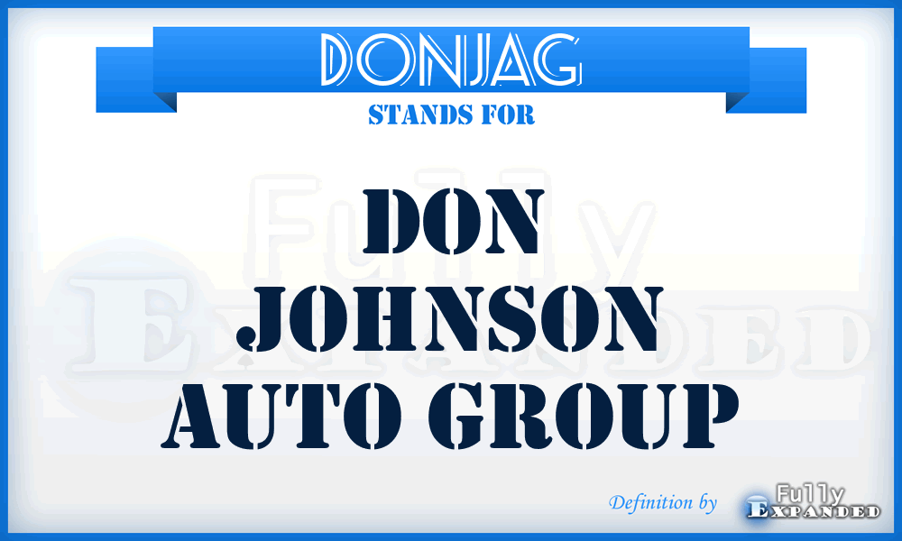 DONJAG - DON Johnson Auto Group