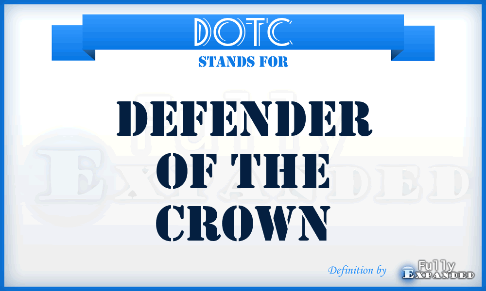DOTC - Defender of the Crown