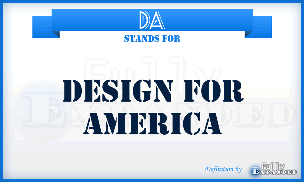 DA - Design for America