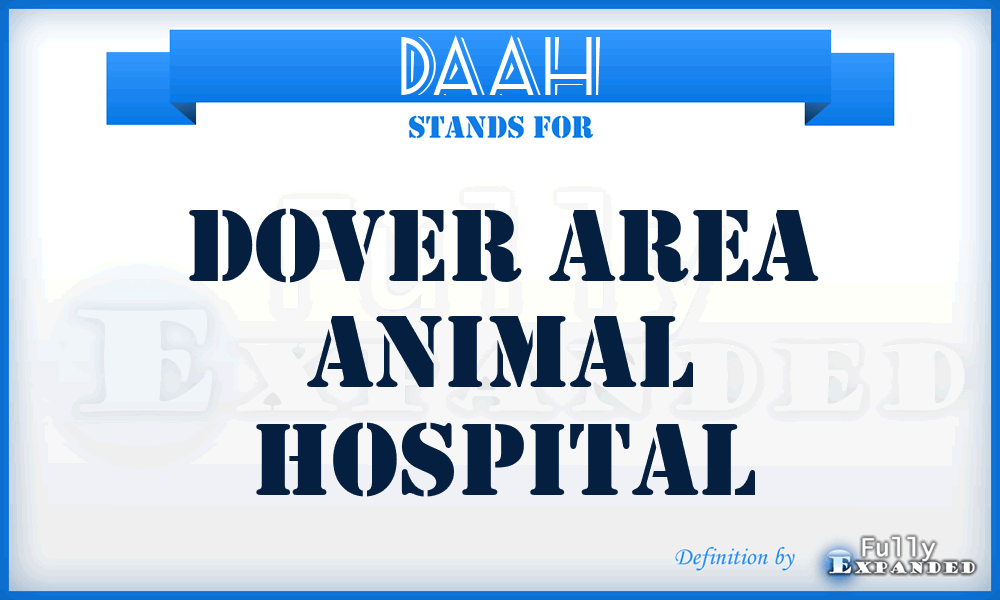 DAAH - Dover Area Animal Hospital