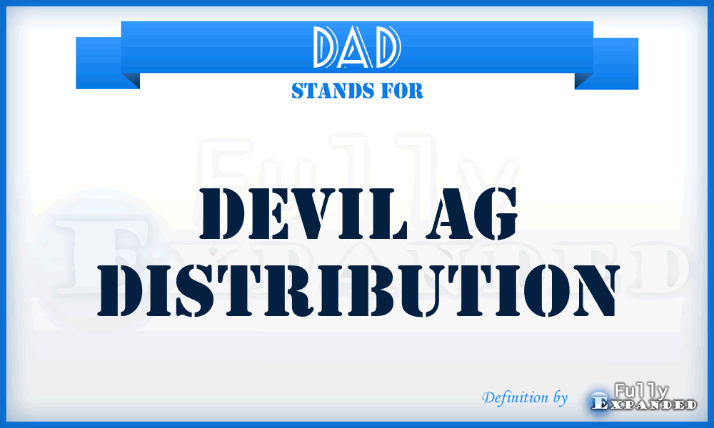 DAD - Devil Ag Distribution