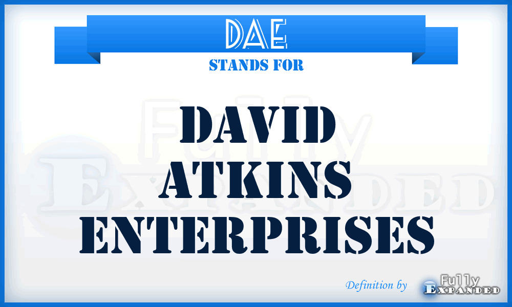 DAE - David Atkins Enterprises