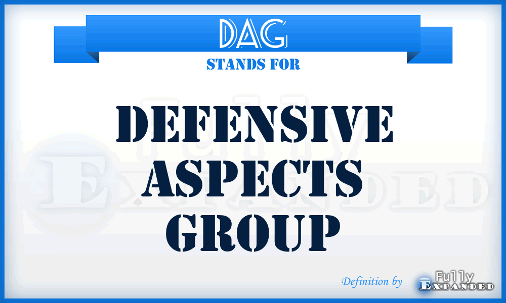 DAG - Defensive Aspects Group