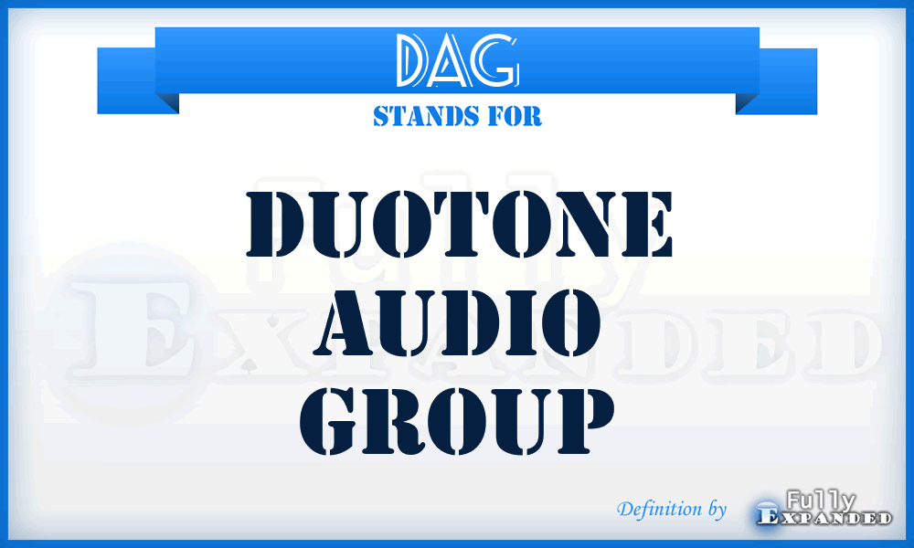 DAG - Duotone Audio Group