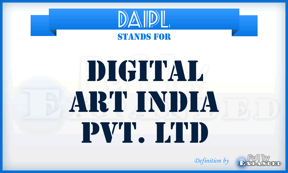 DAIPL - Digital Art India Pvt. Ltd