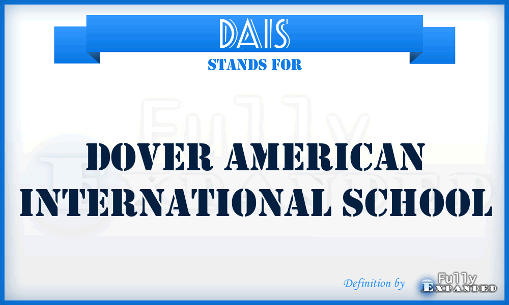 DAIS - Dover American International School