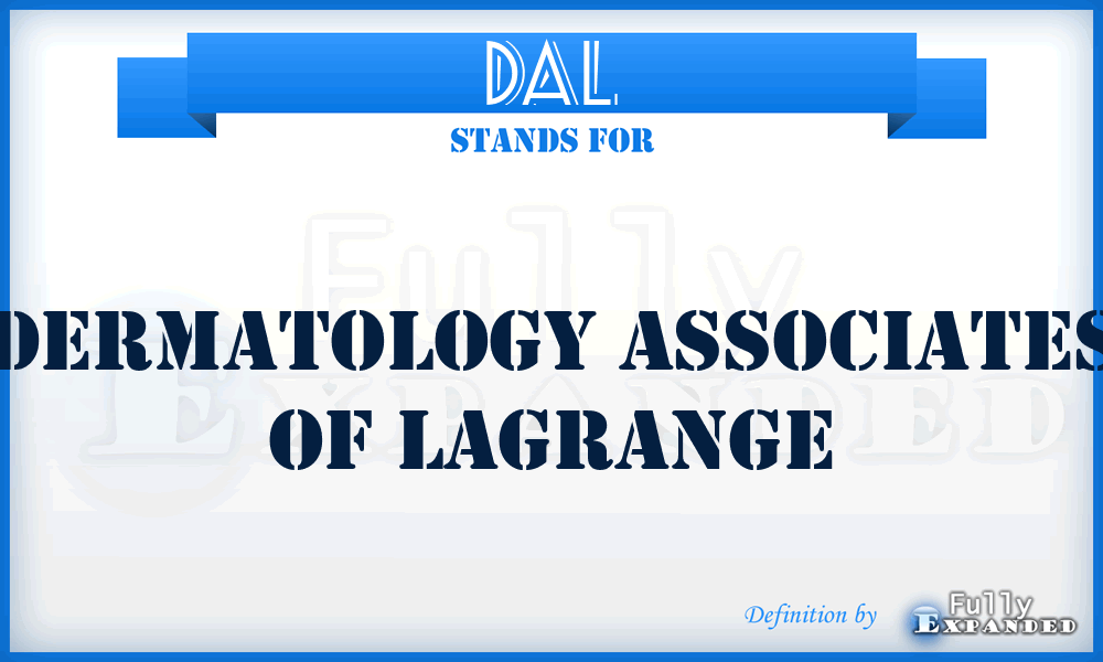 DAL - Dermatology Associates of Lagrange