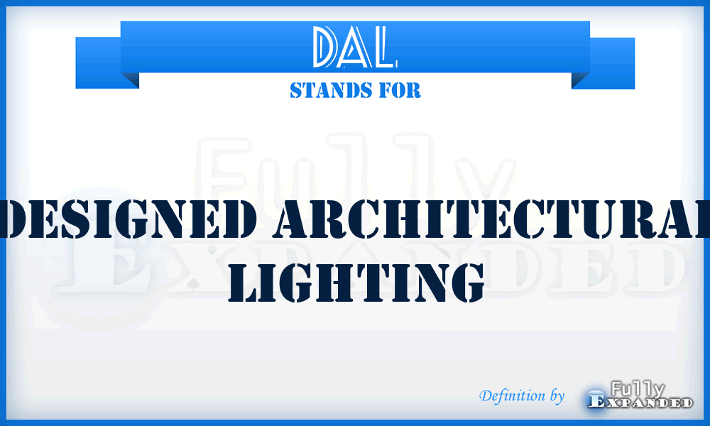 DAL - Designed Architectural Lighting